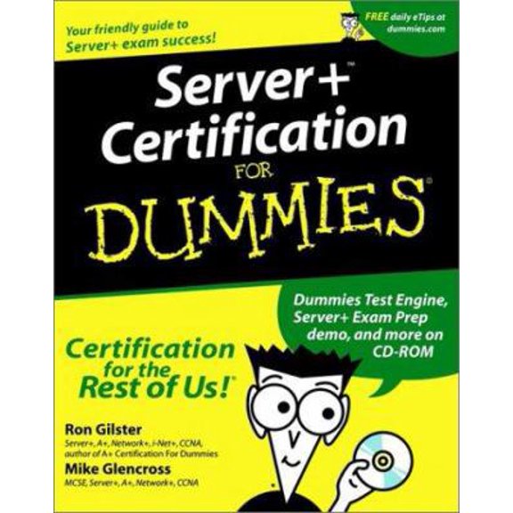 Pre-Owned Server+ Certification For Dummies (Paperback) 0764508601 9780764508608