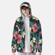 thumbnail image 2 of Fotbe Green Tropical Leaves Chaqueta con Protección Solar UPF 50+ para Hombre y Mujer, Camisa con Capucha y Bolsillos-Medium, 2 of 7