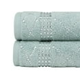 thumbnail image 3 of Atlas Hand Towel (Set of 2) - Aqua, 3 of 7
