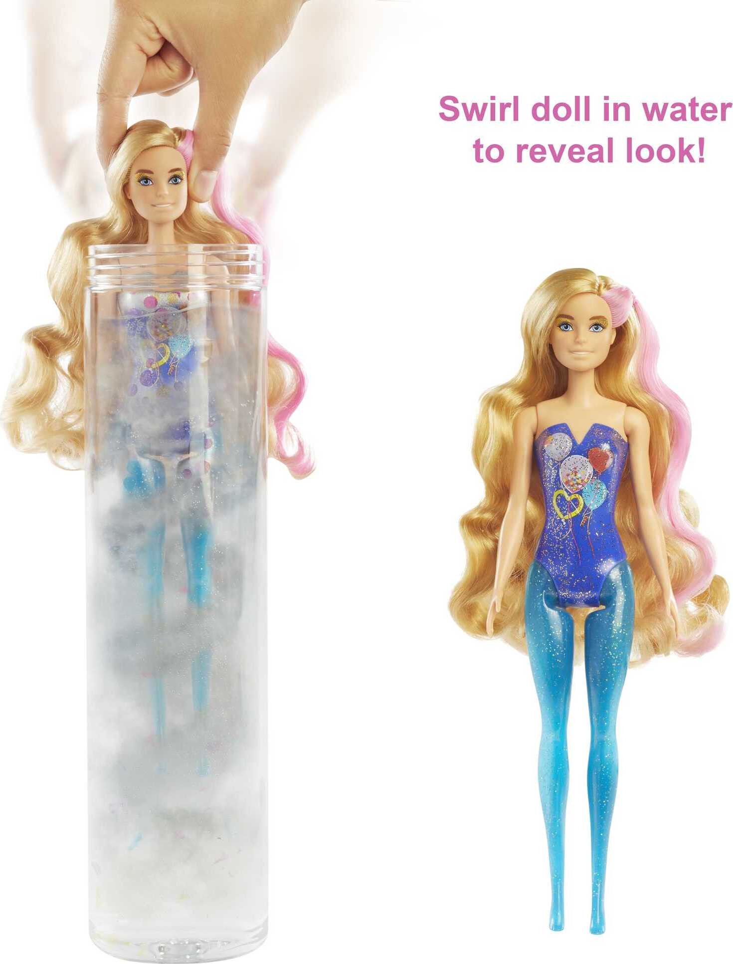 Barbie Color Reveal Party Series Fashion Doll & Accessories, 7 Surprises (Styles May Vary) - image 4 of 7