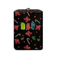 thumbnail image 7 of ZUXONGSY Christmas Holly Candy Air Fryer Cover Rice Cooker Protective Cover with Storage Pockets Dust-Proof Kitchen Small Appliance Cover Not Easy to Pilling Christmas Decor, 7 of 7