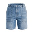 thumbnail image 4 of XDZJLR Jean Shorts Men Street Jeans Casual With Pocket Denim Shorts, 4 of 9