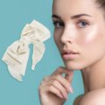 thumbnail image 2 of Unique Bargains 1 Pc Bow Wide Headbands for Women Beige, 2 of 6