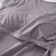 thumbnail image 4 of Neewe Tank Top for Women with Built-in Padded Bra Short Sleeve Shirt Cotton Linen Soft Pajamas Daily Outfits, 4 of 7