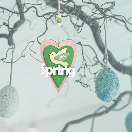 

Easter Wooden Alphabet Pendant Decoration Supplies