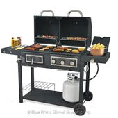 gas and charcoal grill combo walmart