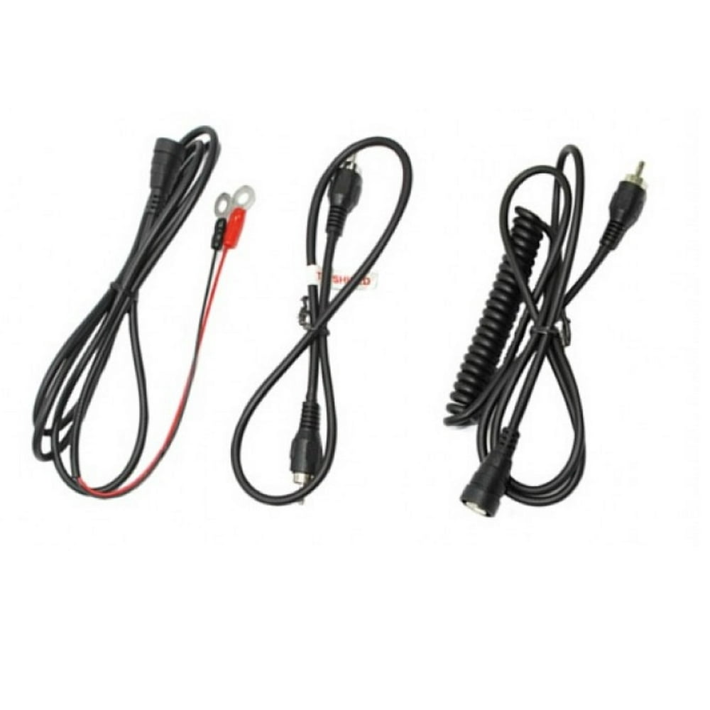 Snowmobile Helmet Heated Visor Electric Shield POWER CORD Wiring Kit