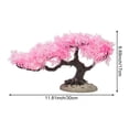 thumbnail image 7 of Jiibva Artificial Aquarium Plants, Fish Tank Decorations, Cherry Blossom Aquarium Fish Tank Simulation Aquatic Aquarium Tank Accessories, 7 of 7