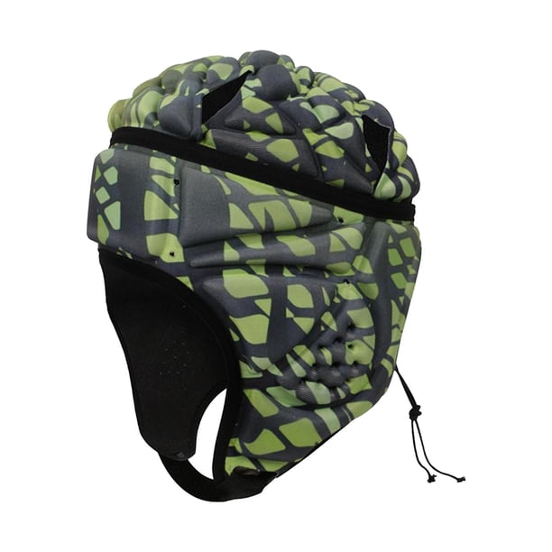 Casco de Rugby, sombrero de , casco de protección para deportes de entrenamiento de Verde