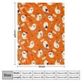thumbnail image 2 of Halloween Decorations Blanket 4.26*4.92ft Pumpkin Ghost Plush Blanket-Soft Cozy Fleece Throw Blanket，Halloween Harvest Gifts for Kids & Home Decor, 2 of 7