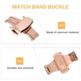 thumbnail image 4 of Shisuyan Watch Accessories Butterfly Buckle Golden 1Set 2.7In X 1.1In, 4 of 8