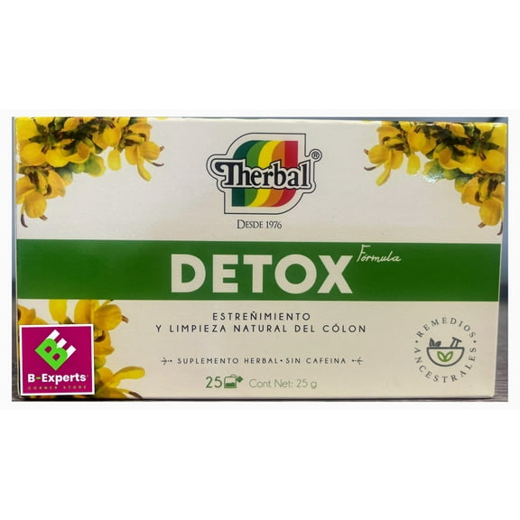 Detox Tea Laxative Therbal Caffeine Free Tea Constipation Colon Cleanse Suppport PLANTIMEX/PCGI/Beauty Experts