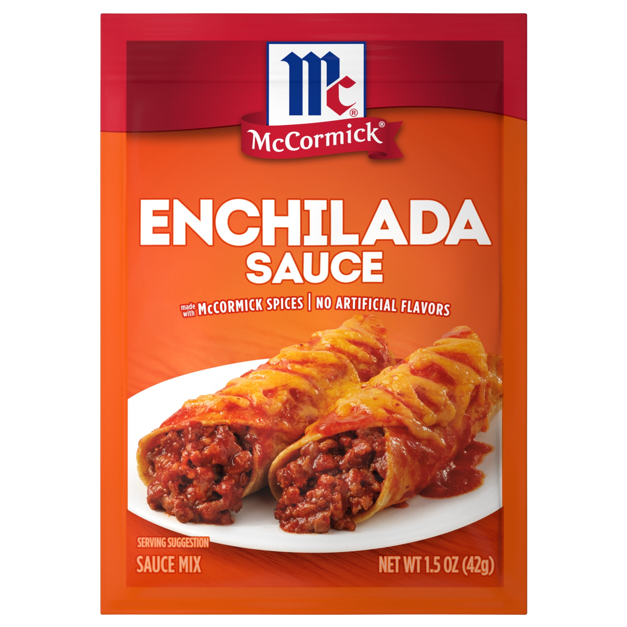 (12 pack) McCormick Enchilada Sauce Mix, 1.5 oz Packet
