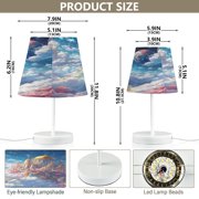 YAZAOO Table Lamp Creative Dream above The Clouds Pattern Simple Pattern Night Light