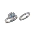 thumbnail image 4 of Anillo de Boda para Mujeres Anillo de Boda Redondo Anillo Par Set, 4 of 8