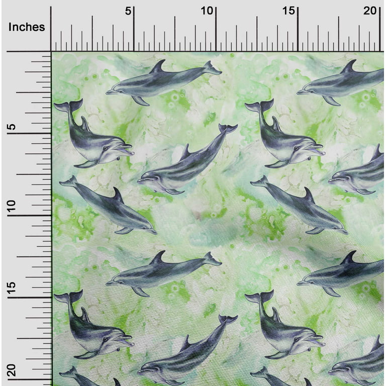 Marlin Fish - Fabric by The Yard - 100% Cotton - 45