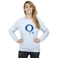 thumbnail image 2 of DC Comics Femme Sweat-Shirt avec Logo en Forme de Flèche et Logo Consolidé, 2 of 5