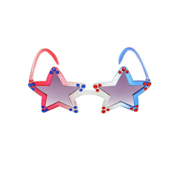 Way to Celebrate Americana Star Glasses, 1 Piece