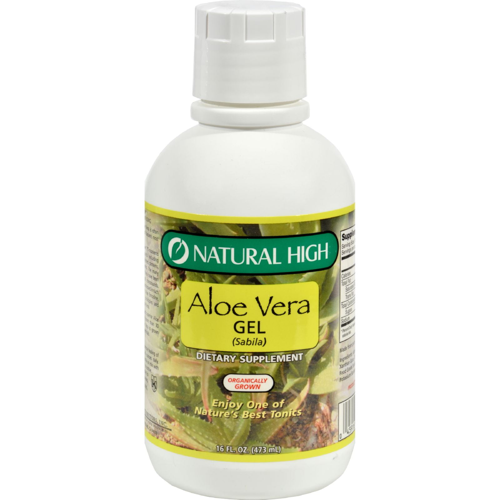 Natural High Drink Aloe Vera Gel Beverage 16 fl oz