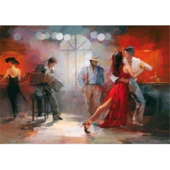 ArtLine PDXGA0116256LARGE Tango Poster Print by Willem Haenraets, 20 x 28 - Large