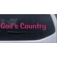 thumbnail image 1 of Gods Country Car or Truck Window Decal Sticker, 1 of 1