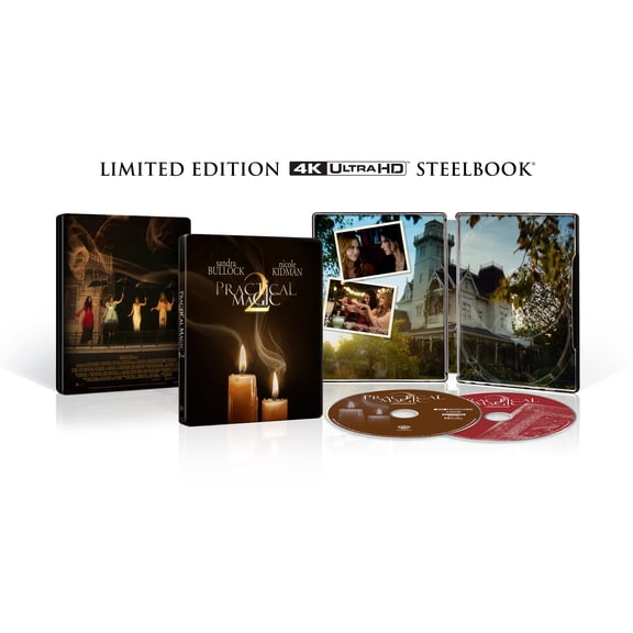 Practical Magic 2 (Steelbook) (4K Ultra HD Blu-ray Digital Copy), Fantasy, Warner Bros.