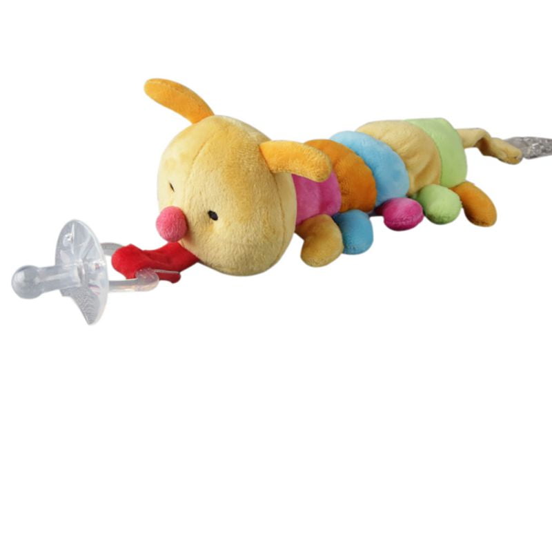 soother with stuffed animal