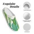 thumbnail image 5 of Kdxio Cartoon Cactus Women's Men's Slippers Plush Slip-On House Slipper for Winter Indoor Soft Cushion Non-slip Fluffy Slides Slippers-13, 5 of 7