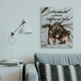 thumbnail image 2 of Stupell Industries Three Day Weekend Phrase Funny Puppy Pet Humor Canvas Wall Art Design by Ziwei Li, 30" x 40", 2 of 4