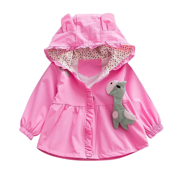 Lindreshi Winter Coats for Toddler Girls and Boys Toddler Baby Kids Girls Ear Hooded Windproof Coat Outwear Casual Clothes
