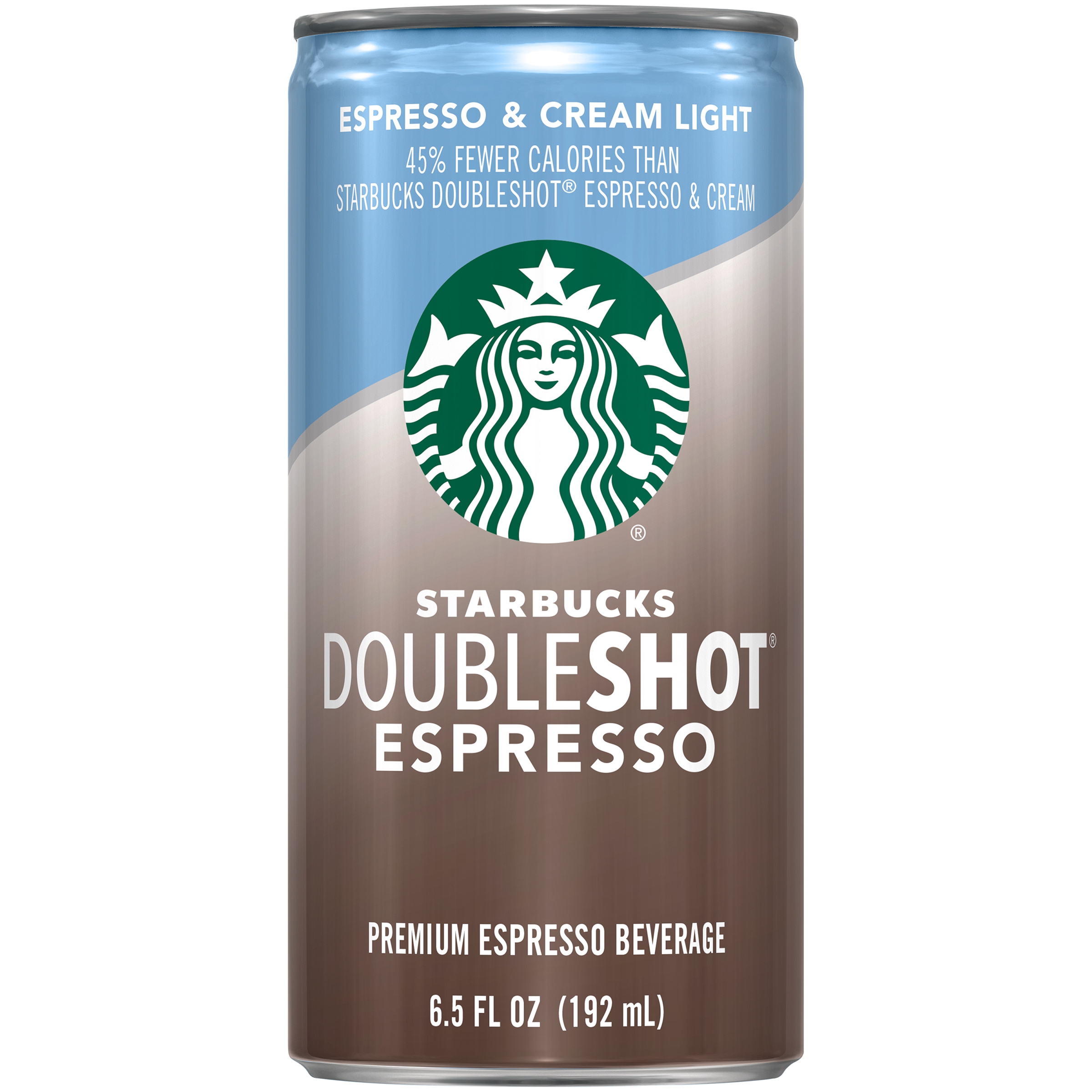 Starbucks Doubleshot Espresso &amp; Cream Light, 6.5 Fl. Oz., 4 Count ...