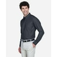 thumbnail image 2 of CORE365 88193 Men's Operate Twill Dress Shirt-Carbon-3XL, 2 of 5