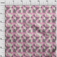 thumbnail image 3 of oneOone Rayon Pink Fabric Tribal Sewing Craft Projects Fabric Prints By Yard 56 Inch Wide, 3 of 4