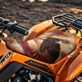 thumbnail image 4 of Uorisanigo ATV Seat Covers Eagle American Flag Four Wheeler Seat Cover Waterproof Protection Accessories for Polaris Sportsman Polaris Scrambler Honda Rancher, 4 of 7
