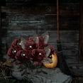 thumbnail image 6 of 12 Pcs Artificial Roses Flowers Halloween With Eyeball Decoration Artificial Artificial Roses, 6 of 6