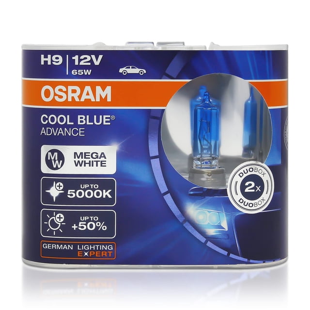 Faro halógeno OSRAM H9 12 V 65 W 5000 K Cool Blue Advance
