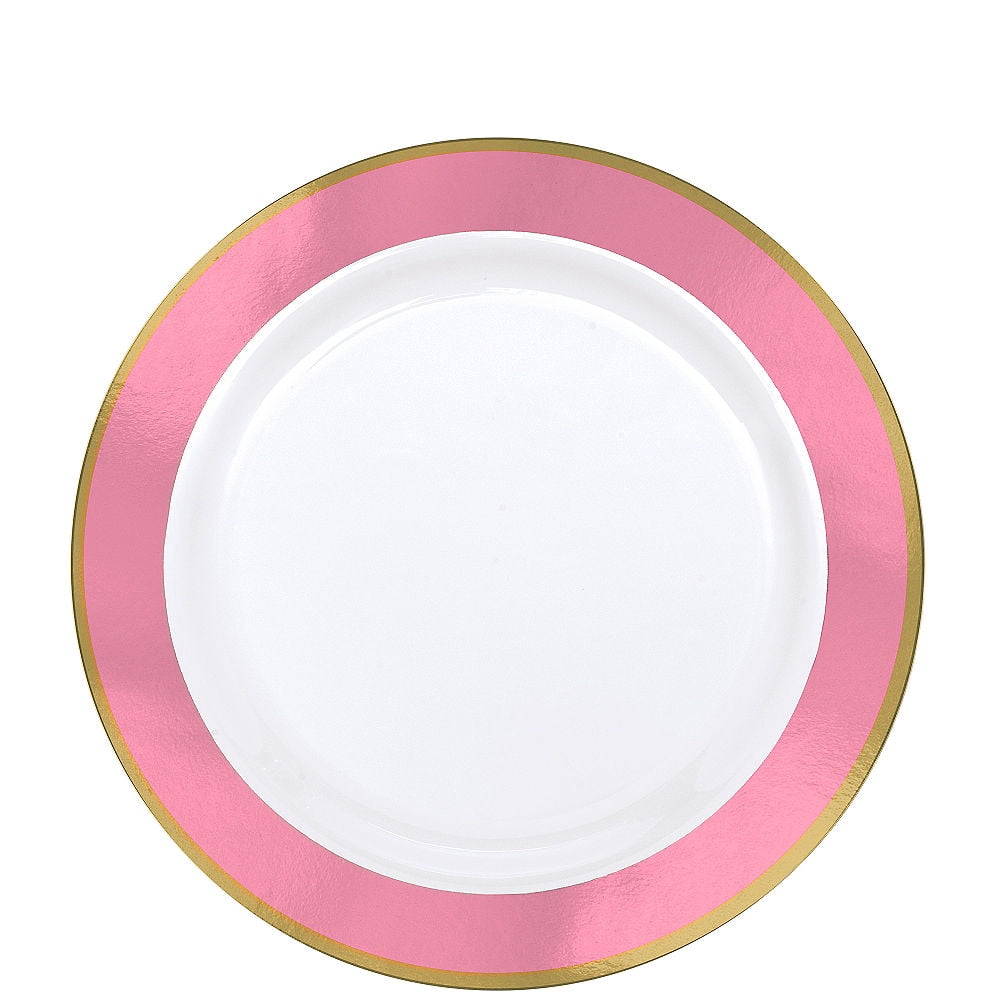 plastic easter plates