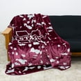 thumbnail image 4 of College Covers Mississippi State Bulldogs Huge Raschel Throw Blanket, Bedspread, 86" x 63", 4 of 9
