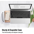 thumbnail image 6 of Compatible with iPhone 12 Case,Ultra Slim Case Liquid Silicone Cover for iPhone 12 (6.1 inch), with Full Body Protection Anti-Scratch Shockproof Bumper, Milky White, 6 of 13
