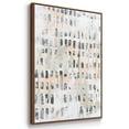 thumbnail image 3 of Sand Glyphs I - Framed Premium Gallery Wrapped Canvas L Frame 3 Piece Set - Ready to Hang, 3 of 9