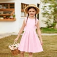 thumbnail image 6 of Huanglei Girls Casual Sleeveless Dress With Pockets Playful And Comfortable Summer Outfit For Toddlers And Kids Dress for Toddler Girls, 6 of 6