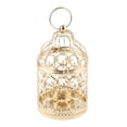 thumbnail image 3 of Candelabro Vintage Birdcage Candelabro Decoraciones para Regalo Hogar Eventos BodasOro, 3 of 12