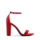 thumbnail image 2 of Sandalia DREAM PAIRS con Tacón Grueso Alto de 10 cm en Gamuza Roja Talla 8, 2 of 8