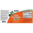 thumbnail image 2 of Hierro Now Iron Complex 100 Tabletas Dprisa Iron Complex, 2 of 3