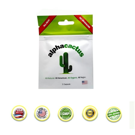 Alpha Cactus Ultimate Male Power Supplement