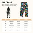 thumbnail image 2 of Cauagu Colorful Air Balloons1 Pajama Pants for Women Loose Fit Wide Leg Trouser Pants Casual Elastic Waist Drawstring Lounge Pants, 2 of 6
