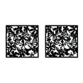 thumbnail image 3 of Youkk 4piece Hanging Divider Screens Modern For Room Separation Lightweight And Durable Easy To Assemble Multi-functional Black Butterflies 2Set, 3 of 6