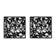 thumbnail image 2 of Panel divisor de habitación moderno Inteprter 4 piezas decorativo colgante Mariposas Negras 2Conjunto, 2 of 6