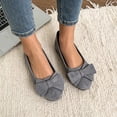 thumbnail image 5 of YOUYEDIAN Womens Flat Shoes Dress Non Slip Slip on Loafers Spring Fall Office Walking Shoes Trendy Closed Toe Orthopedic Shoes (Gray), 5 of 6
