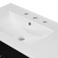 thumbnail image 5 of MAYEERTY 36" Black Bathroom Vanity Combo - Ceramic Sink, Abundant Storage Cabinet, Modern Bathroom Organizer, 5 of 27